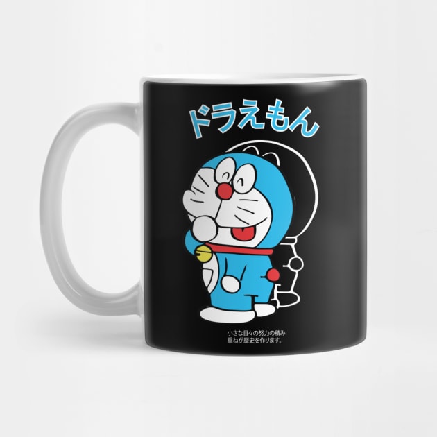 DORAEMON t-shirt (desgin exclusive) by Kurage